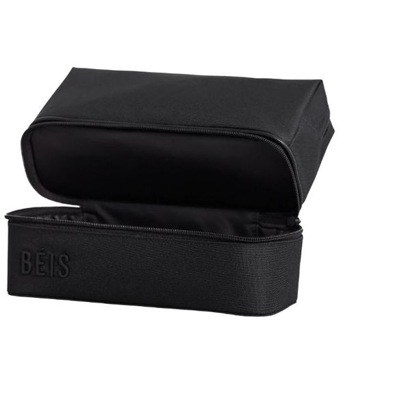 NWT BEIS The Cosmetic Organizer - Recycled Collection in BLACK - Picture 2 of 8